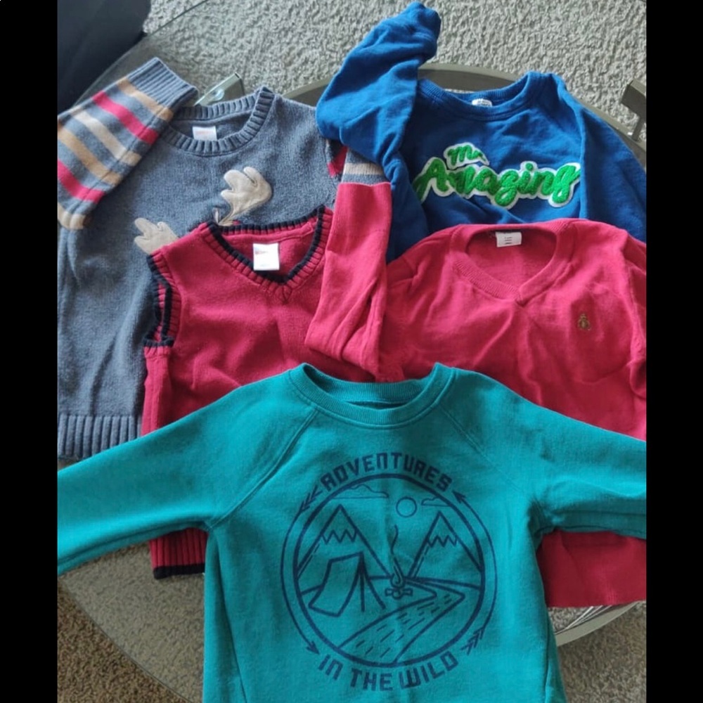 5 sweaters
